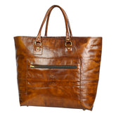 Fifth Avenue Leather Tote Bag Rich Cognac